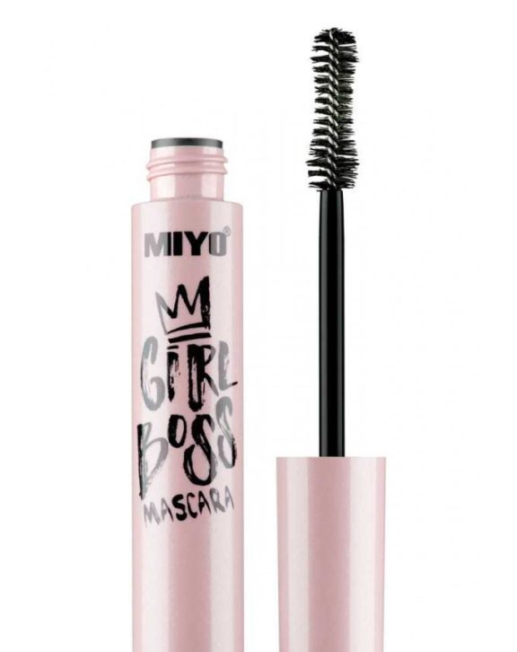 True boss among mascaras! Special hourglass shaped brush won’t leave any eyelash aside, thickening and lengthening them all the way to their ends.  It even reaches the shortest and the most delicate eyelashes in corners of the eye, covering them with deep colour from the base to the ends. Creamy formula ensures incredibly easy application. Be confident with Girl Boss Mascara!