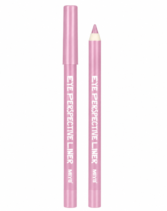 Eye perspective liner vegan eye pencil. Thanks to its creamy formula, it's perfect for smudginging on the eyelid. Available in four matte and one metallic shades.