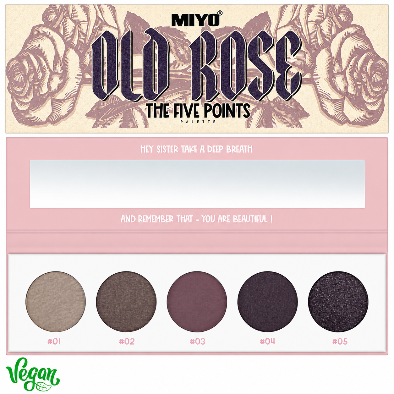 FIVE POINTS PALETTE - no. 03 Old Rose
