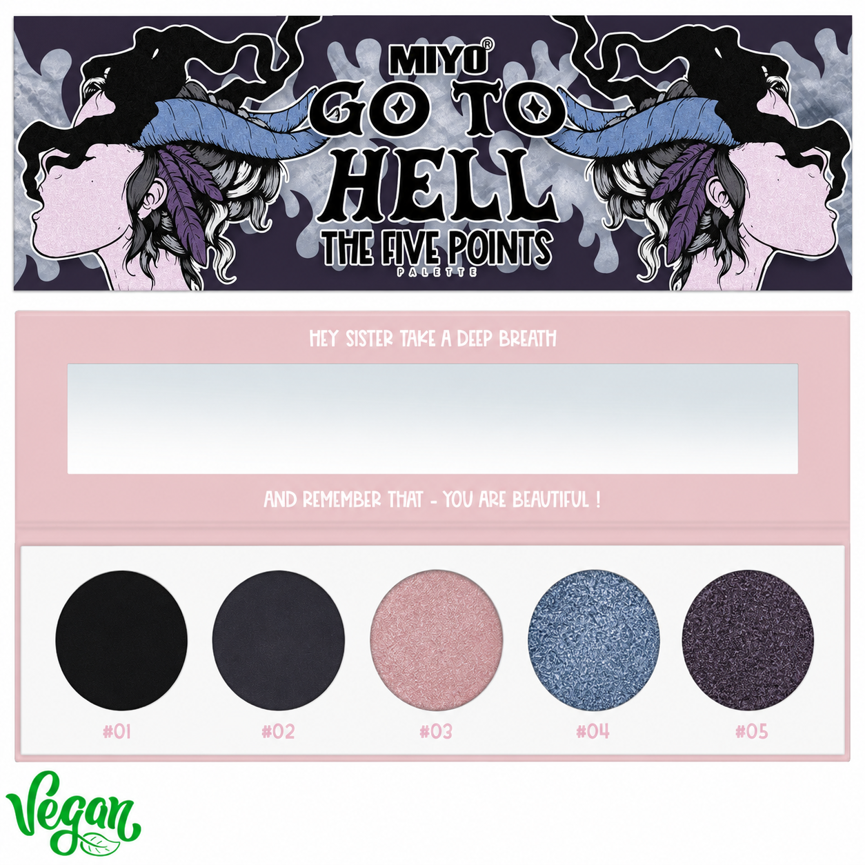 FIVE POINTS PALETTE - no. 13 Go To Hell