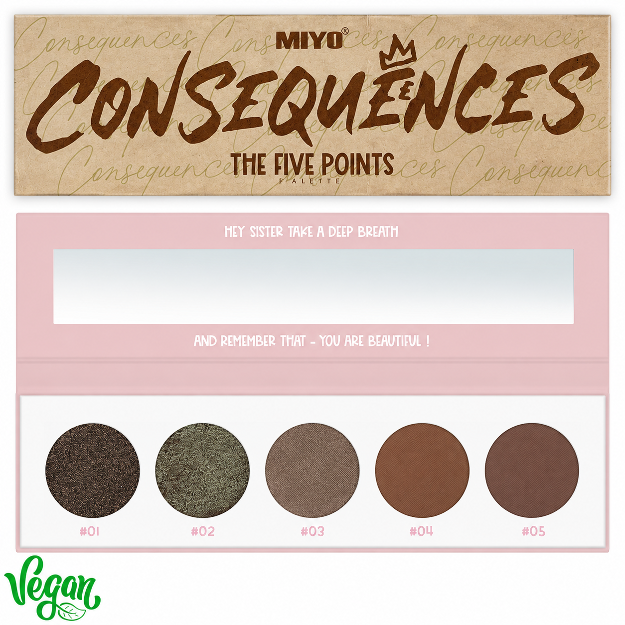 FIVE POINTS PALETTE - no. 15 Consequences