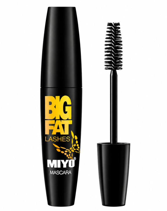 Big Fat Mascara adapts to your mood and style. One coat gives you naturally enhanced lashes, while each additional layer builds a stronger, more defined effect—from a soft look to full glam. &nbsp; The creamy formula makes application quick and effortless, leaving lashes soft, flexible, and clump-free. The intense color enhances your eyes, adding depth and character. Infused with nourishing oils and vitamins, it not only beautifies but also helps care for your lashes.